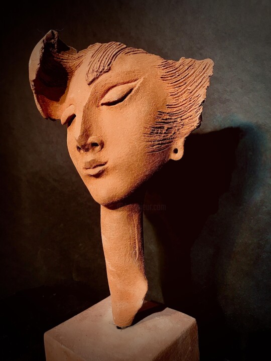 雕塑,  15x4.7 in 
