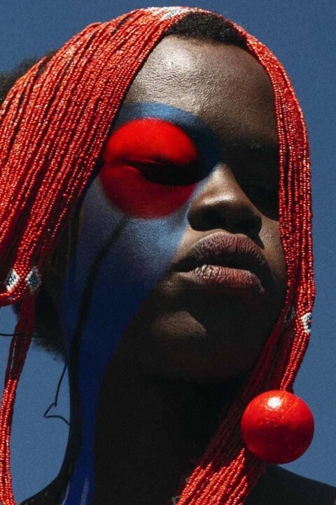 Photographie intitulée "Untitled XI" par Djeneba Aduayom, Œuvre d'art originale, Impression numérique