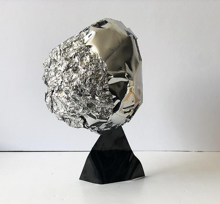 Sculpture titled "VIES 4_Edition 1/3 " by Brigitte Nahon, Original Artwork, Aluminium