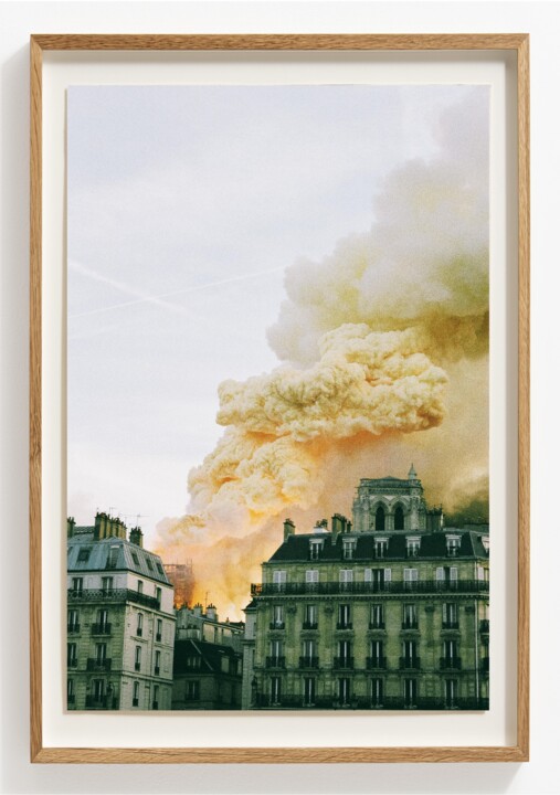 Printmaking titled "Aftermath IV" by Viktor Shekularatz, Original Artwork, Analog Print