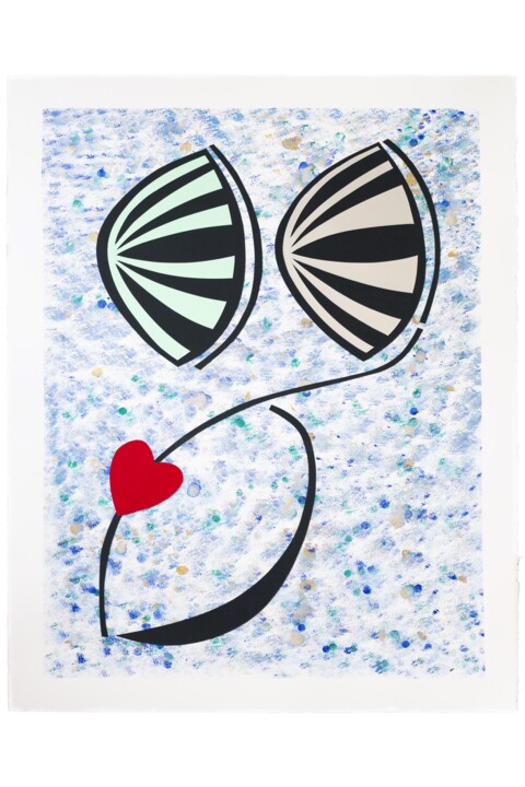 Collages titled "Variations corporel…" by Virginie Rasmont, Original Artwork, Collages