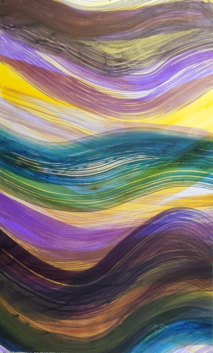 Jardin Zen N°1 Disegno, 56,7x33,9 in