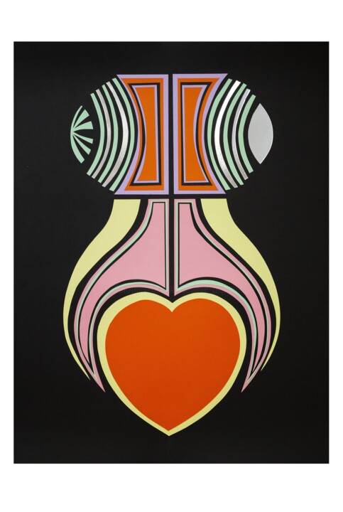 Collages titled "Corps subtils" by Virginie Rasmont, Original Artwork, Collages