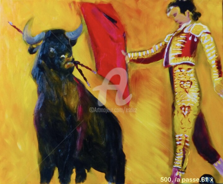 La passe royale 绘画, 19.7x24 in