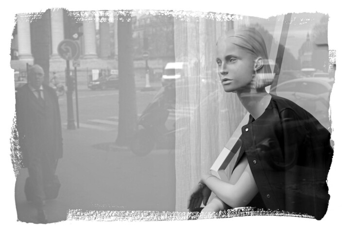 Photography titled "Reflets de femmes R…" by Daniel Gautier, Original Artwork, Aluminium