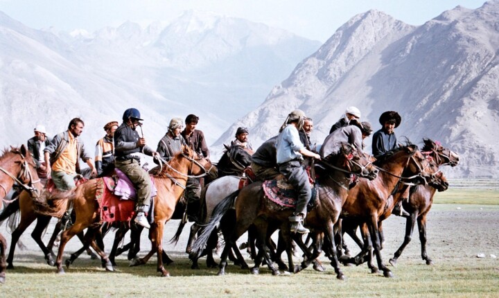 Photography titled "Afghanistan - bouzk…" by Christian Ebel, Original Artwork, Analog photography