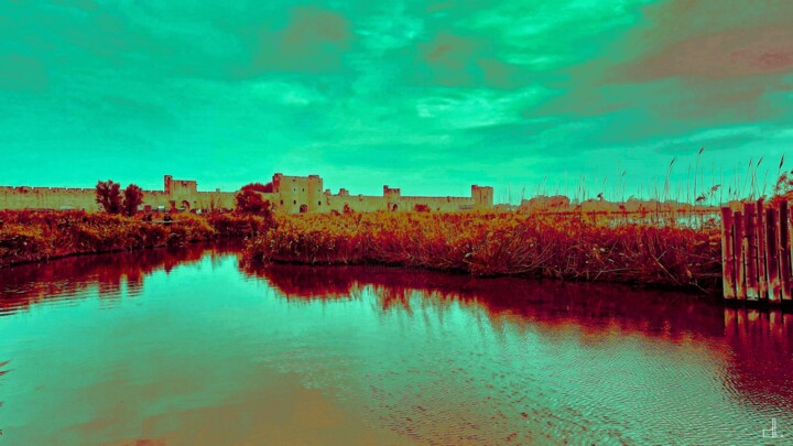 Photography titled "Aigues-Mortes" by Christian Lefevre, Original Artwork, Aluminium