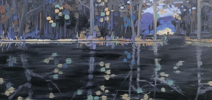 Prélude Chromatique Tablo, 19,7x39,4 in