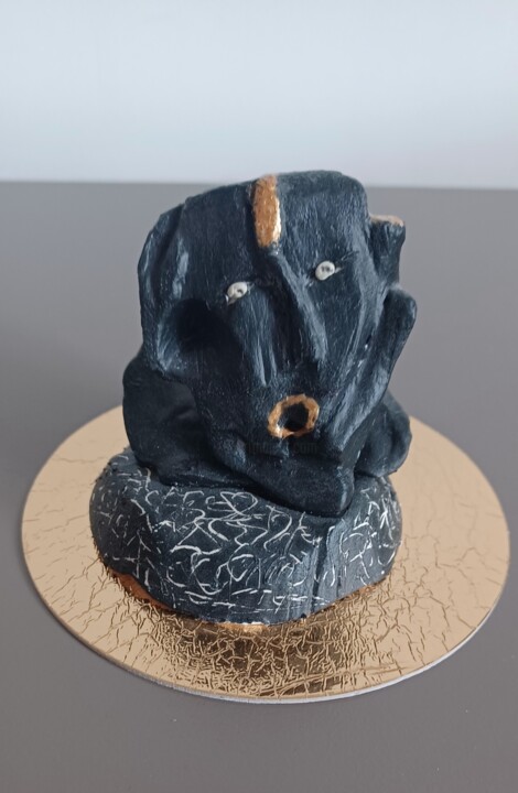 Masque noir Rzeźba, 2x1,6 in