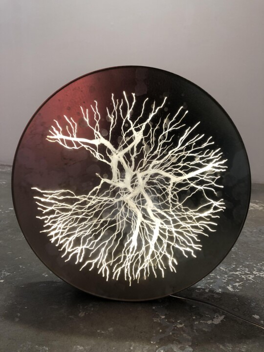 Peinture intitulée "Lineae" par Claudia Meyer, Œuvre d'art originale, Acrylique