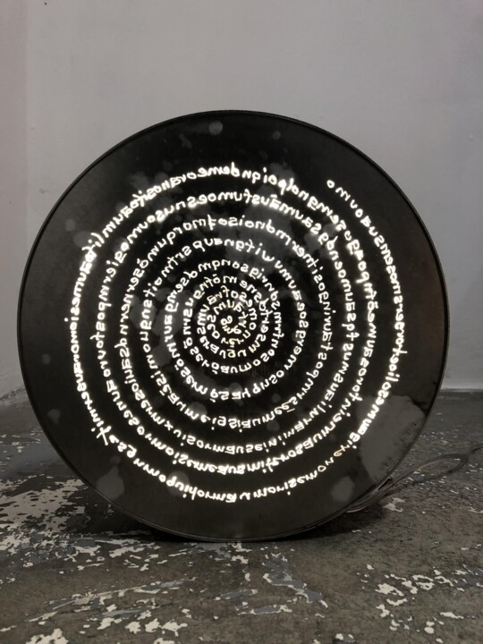 Peinture intitulée "Circlius" par Claudia Meyer, Œuvre d'art originale, Acrylique