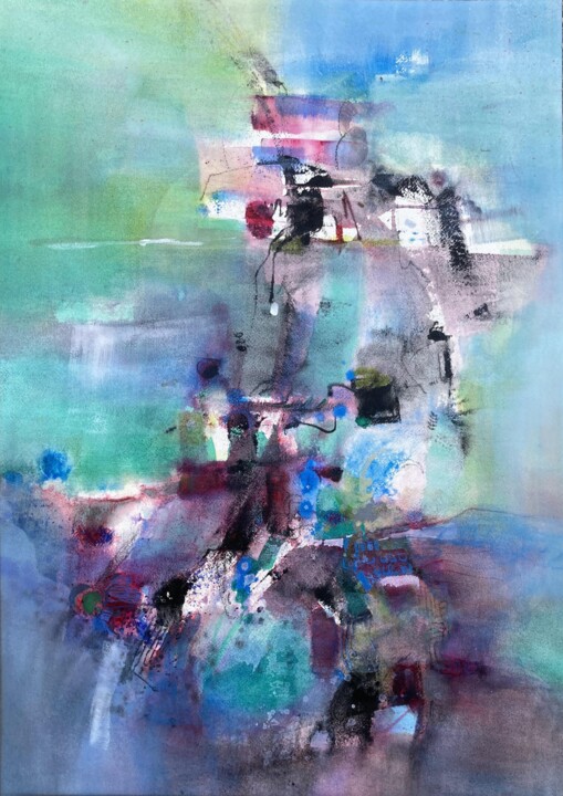 Champs des possibles 绘画, 27.6x19.7 in