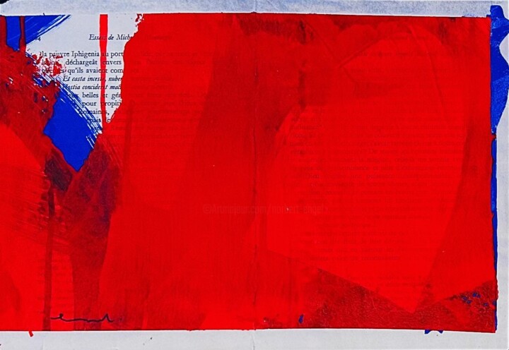 Drawing titled "Iphigenia N1 " by Norbert Engel, Original Artwork, Gouache