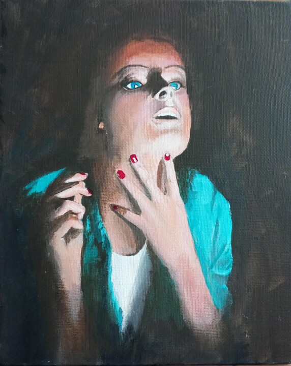 Uplight 绘画, 10.6x8.7 in
