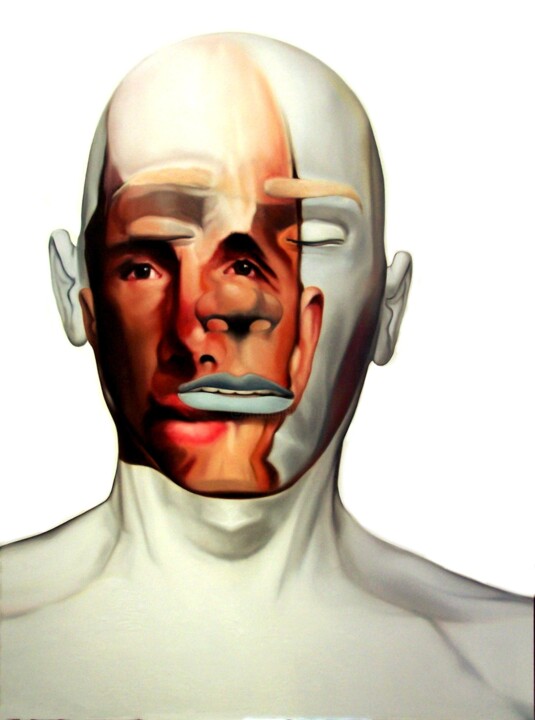 Face FS29 Nothing To hide 绘画, 63x45.7 in