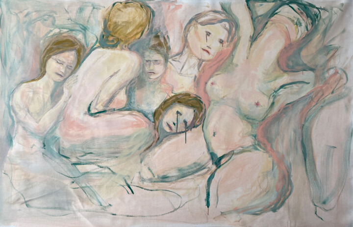 绘画,  51.2x76.8 in 