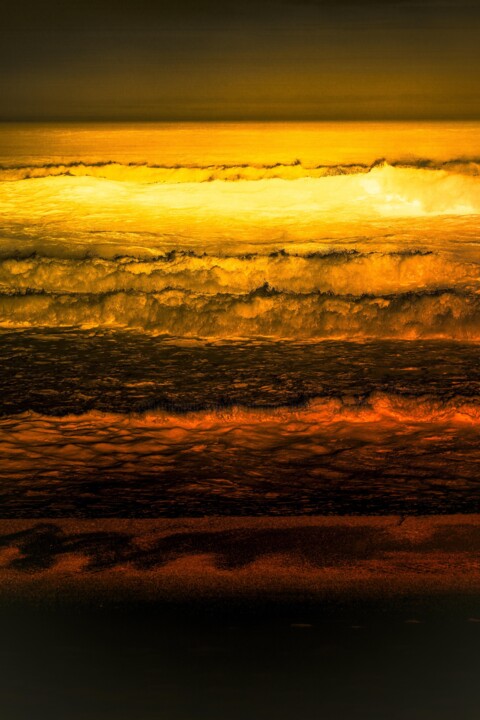 Photography titled "Abstraction # 29" by Dominique Cahier, Original Artwork, Paper
