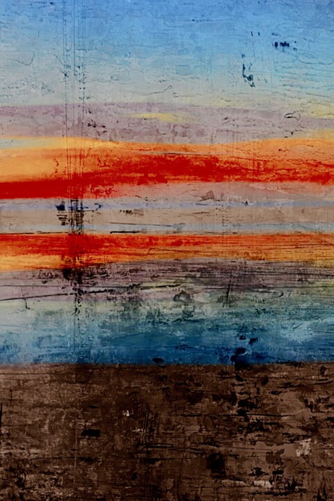 Photography titled "ABSTRACTION # 5" by Dominique Cahier, Original Artwork, Paper
