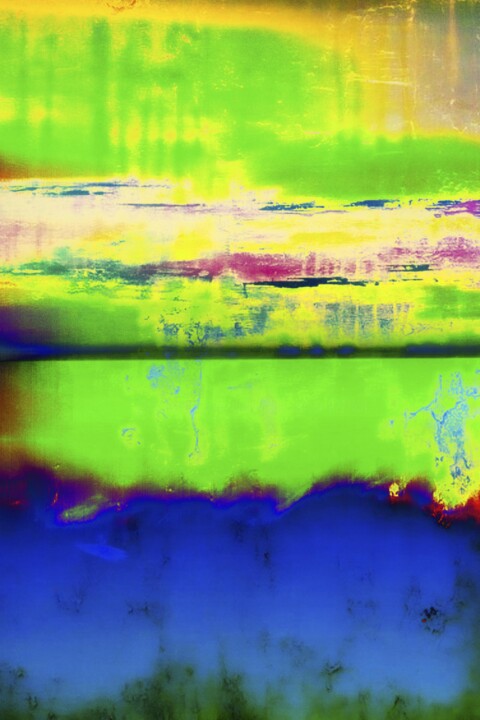 Photography titled "Abstraction # 4" by Dominique Cahier, Original Artwork, Paper