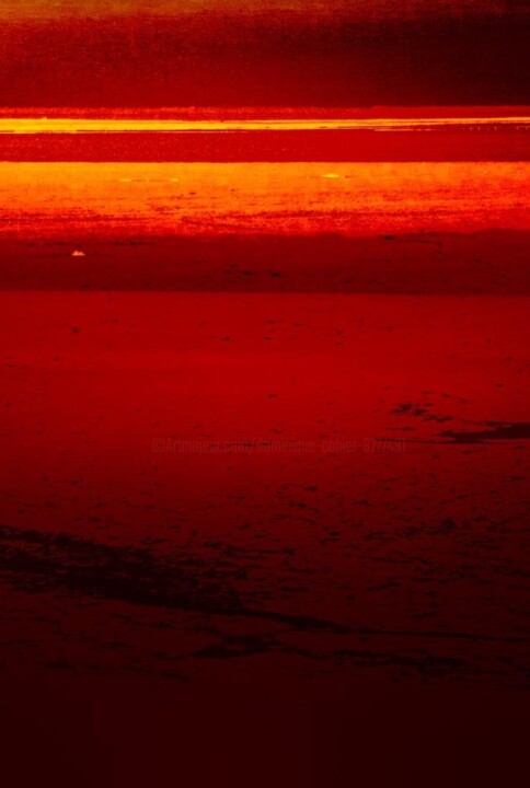 Photography titled "ABSTRACTION # 25" by Dominique Cahier, Original Artwork, Paper