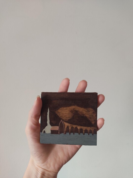 Architecture Painting, 3.2x3.5 in