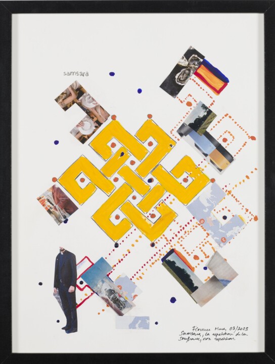 Collages,  16.5x12.6 in 