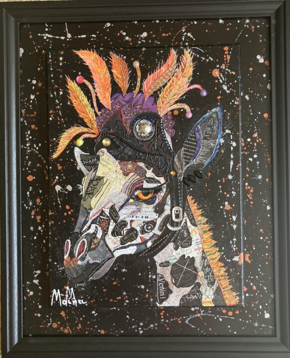 Painting titled "The Prince" by Moira Mcainsh, Original Artwork, Acrylic