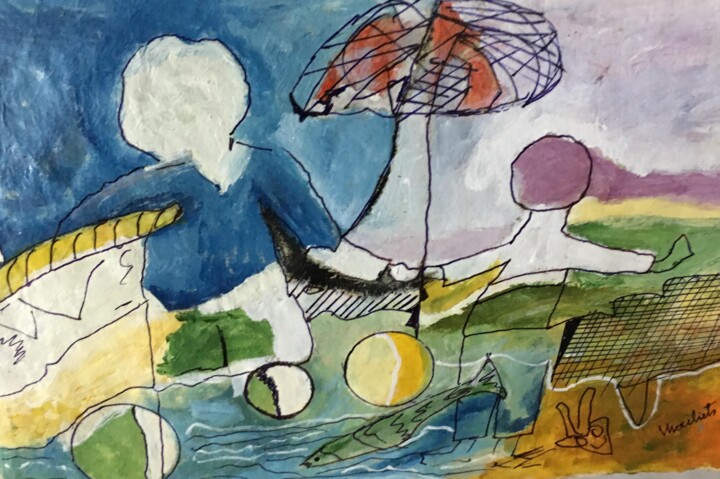 À la pêche Tekstil Sanatı, 31,9x39,4 in