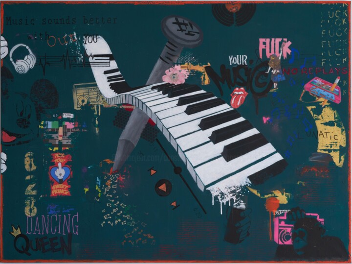 Lola Collages, 38,2x51,2 in