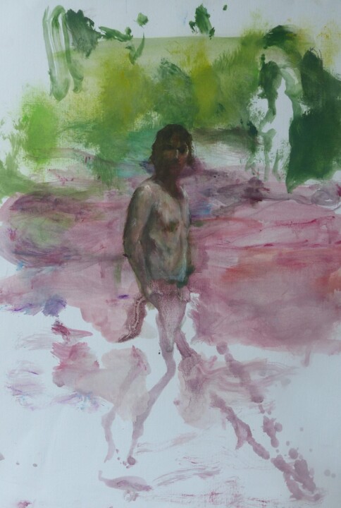 DANS LA NATURE Tekening, 23,6x17,7 in