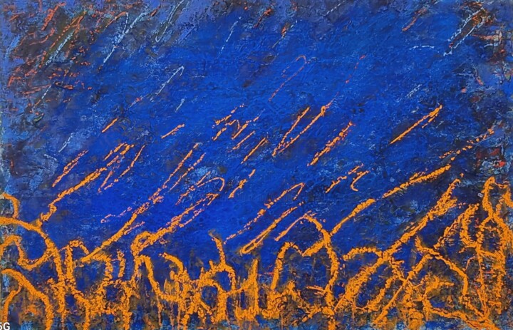 Painting titled "Sans Titre IV" by Jackart, Original Artwork, Acrylic