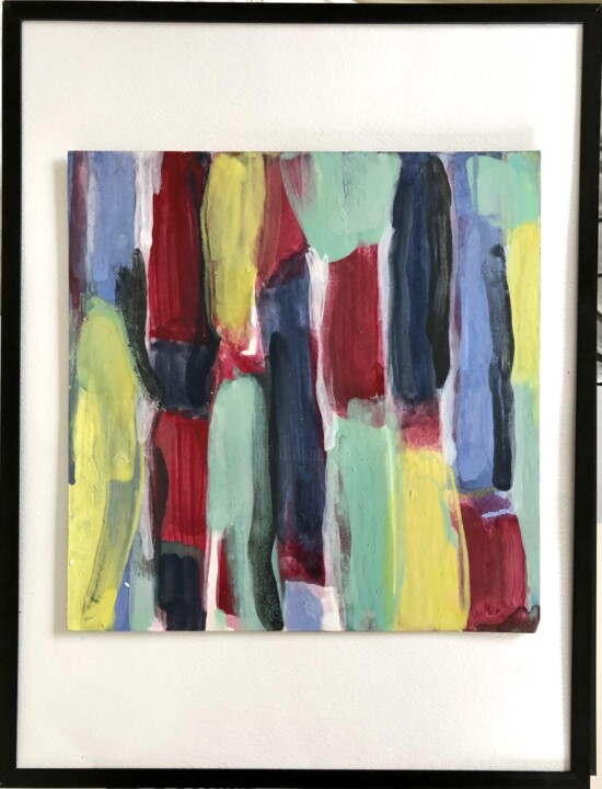 Peinture intitulée "Colors 2" par Nicole Grenot, Œuvre d'art originale, Acrylique