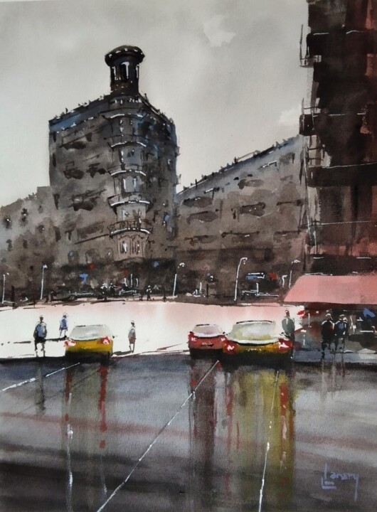 Barcelone Disegno, 15,8x11,8 in