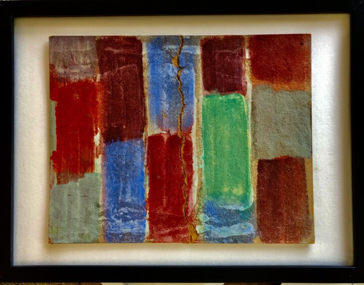Painting titled "« Schize »" by Nicole Grenot, Original Artwork, Acrylic