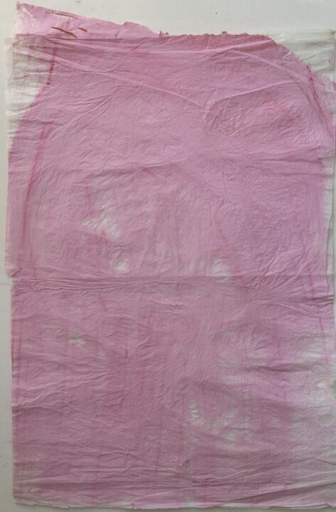 Painting titled "Pink dress" by Nicole Grenot, Original Artwork, Acrylic