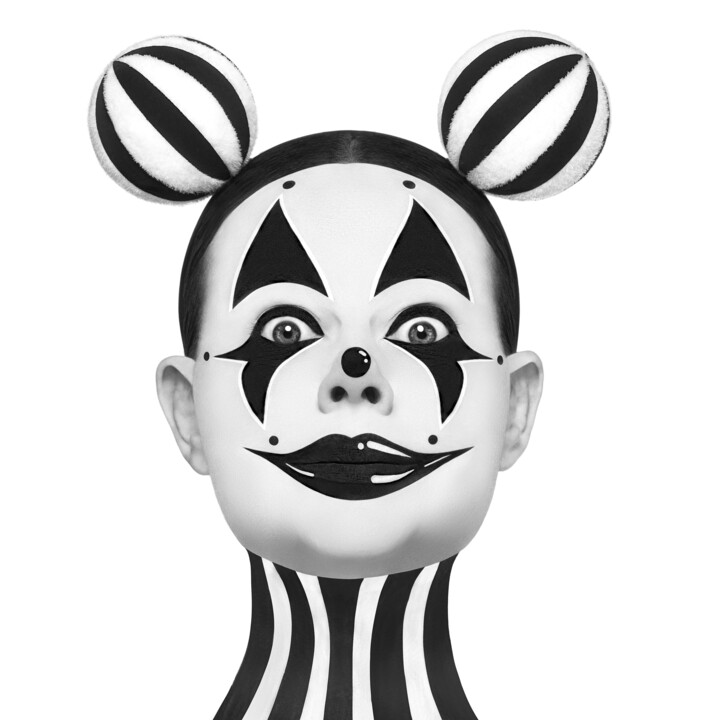 Photography titled "MICKISS" by Pauline Petit, Original Artwork, Paper