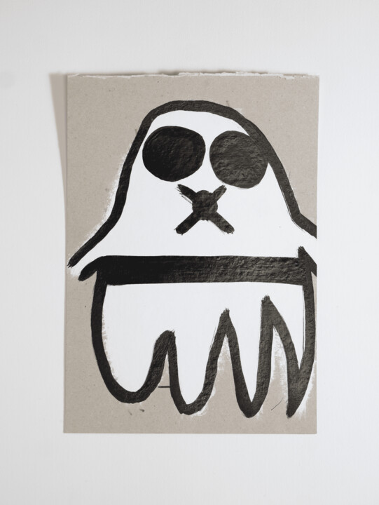 Drawing titled "Série "A vingt mill…" by Gabriel Grillot, Original Artwork, Ink