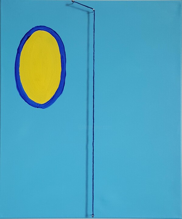 Tür und Einsamkeit 绘画, 23.6x19.7 in