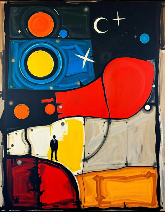 Glory 绘画, 90.6x82.7 in