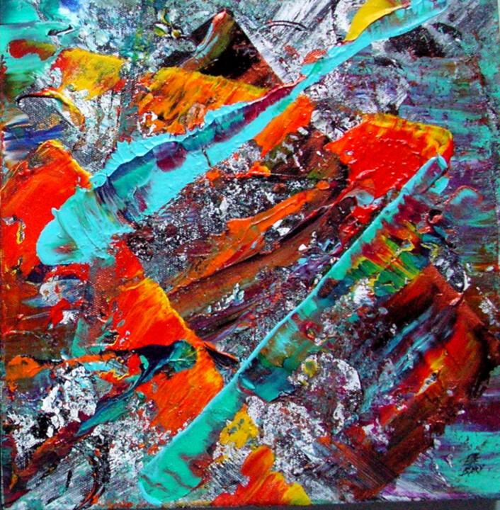 绘画,  11.8x11.8 in 