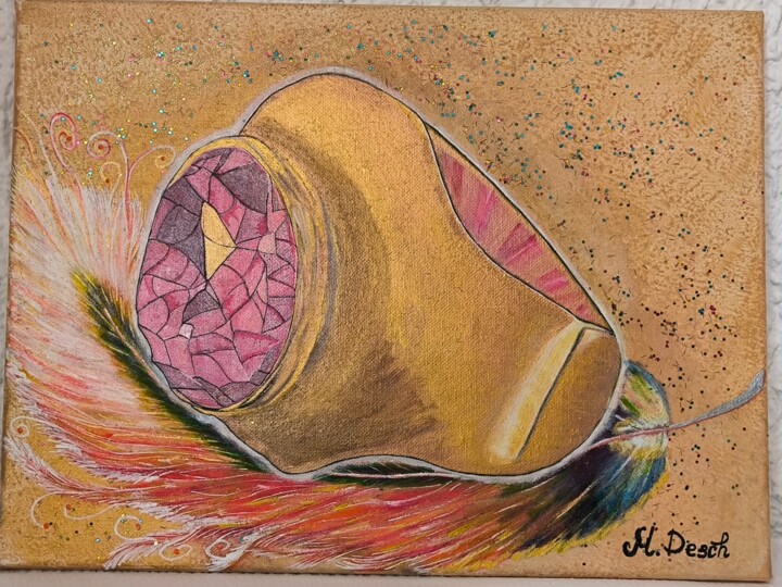 Рубиновое кольцо 绘画, 11.8x15.8 in