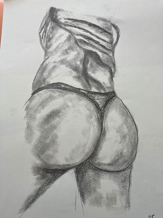 Boudeuse 绘画, 17.7x13.8 in