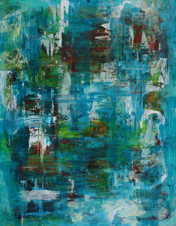 Love yourself 绘画, 25.2x19.7 in