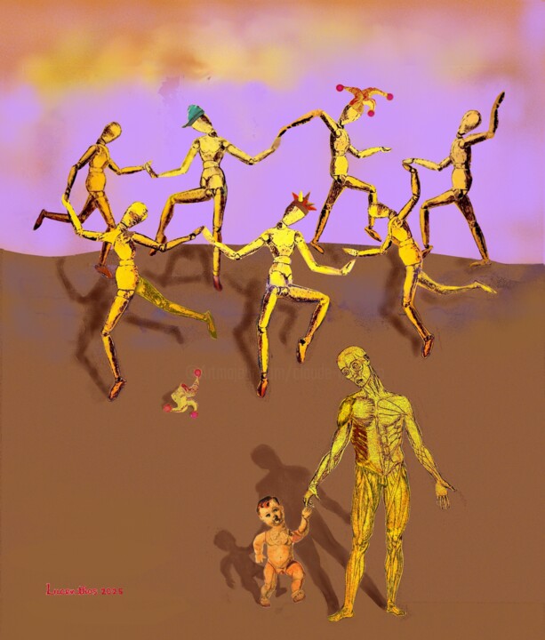 DANSE DES FOUS 数字艺术