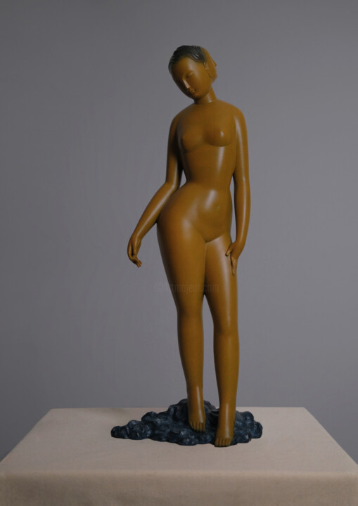Sculptuur getiteld "Trinity of Silence…" door Fengyong Chen, Origineel Kunstwerk, Gietwerk