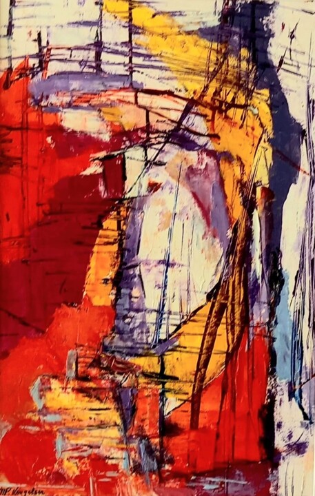 绘画,  19.3x12.6 in 
