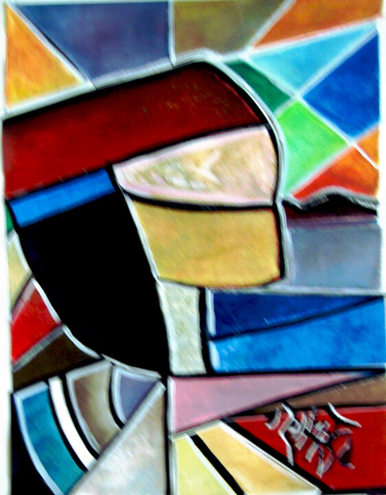 MAITRESUTEMPS 绘画, 15.8x11.8 in