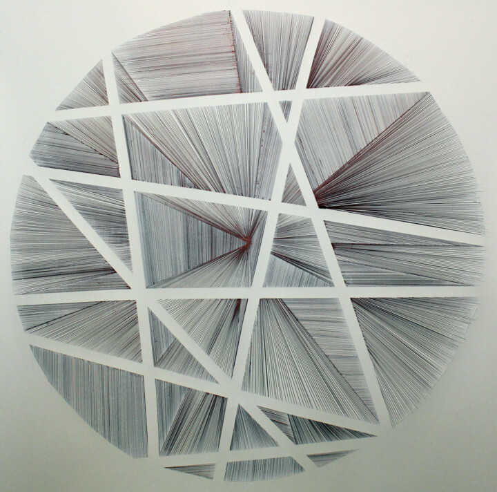 cercle n°5 图画, 39.4x39.4 in