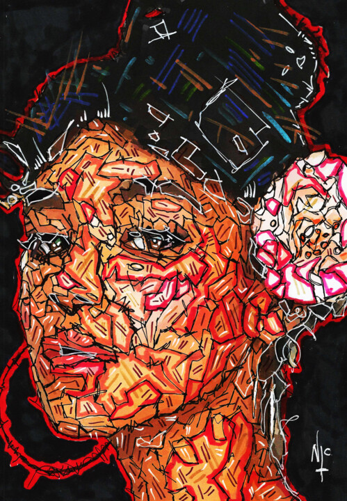 THE GYPSY 图画, 12x8 in