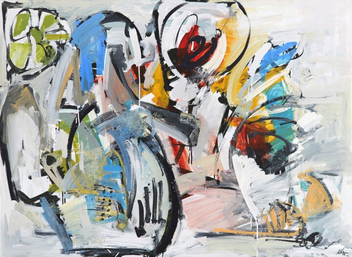 Rotativa 绘画, 43.3x59.1 in